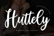 Huttely font download
