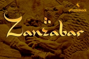 Zanzabar font download