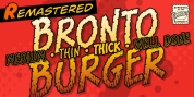 Bronto Burger font download
