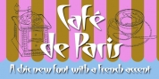Cafe De Paris font download