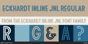 Eckhardt Inline JNL font download