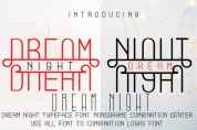Dream Nigt font download