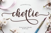 Chetlie Script font download