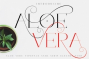 Aloe Vera font download
