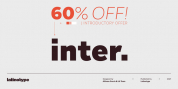 Inter font download