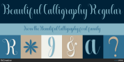 Beautiful Calligraphy font download