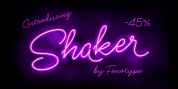Shaker Script font download