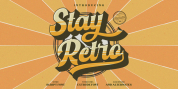 Stay Retro font download