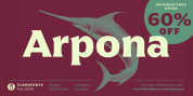 Arpona font download