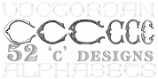 Victorian Alphabets C font download