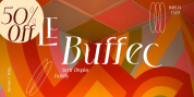 LE Buffec font download