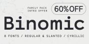 Binomic font download