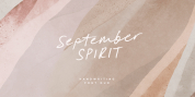 September Spirit font download