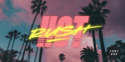 Hot Rush Font Duo font download