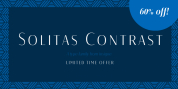Solitas Contrast font download