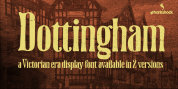 Dottingham font download