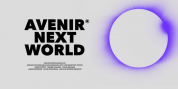 Avenir Next World font download