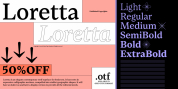 Loretta font download