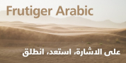 Frutiger Arabic font download