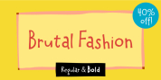 Brutal Fashion font download