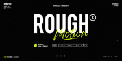 Rough Motion font download