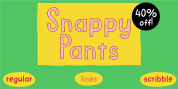 Snappy Pants font download