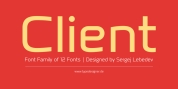 Client font download