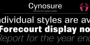 Cynosure font download