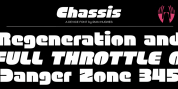 Chassis font download