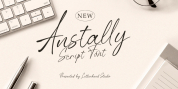 Anstally Script font download