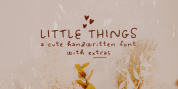 Little Things font download