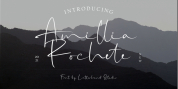 Amillia Rochete font download