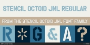Stencil Octoid JNL font download