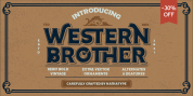 Western Brother font download