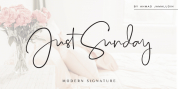 Just Sunday font download
