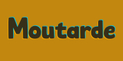 Moutarde font download