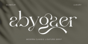 Abygaer font download