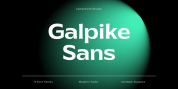 Galpike Sans font download