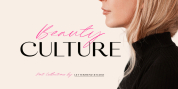 Beauty Culture font download
