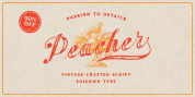 Peacher font download