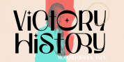 Victory History font download