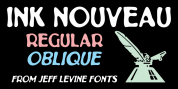 Ink Nouveau JNL font download