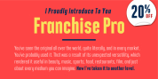 Franchise Pro font download