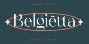 Belgietta font download