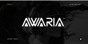 Awaria Pro font download