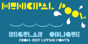 Municipal Pool JNL font download