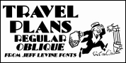 Travel Plans JNL font download