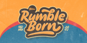 Rumble Born font download