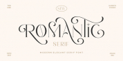 Romantic Serif font download