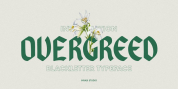 Overgreed font download